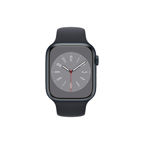 Apple Watch Series 8 GPS 41mm Aluminium mitternacht mit Sportarmband mitternacht Neu
