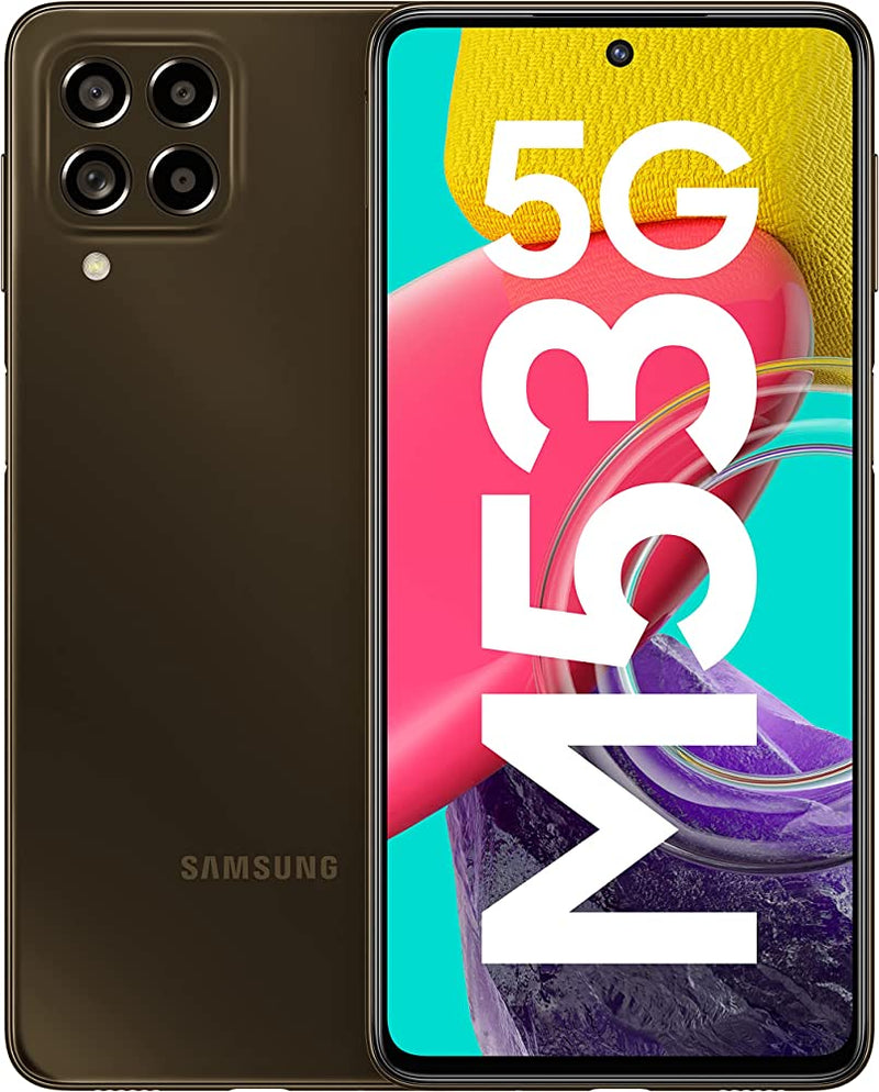 Samsung Galaxy M53 DS 5G 6GB/128GB Braun Neu
