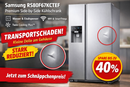 Samsung RS80F67KCTEF Side-by-Side Kühlschrank – Wasser- & Eisdispenser, WiFi, großes Fassungsvermögen