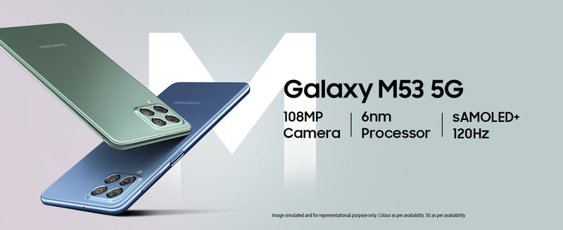 Samsung Galaxy M53 DS 5G 6GB/128GB Green Neu