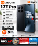 Xiaomi 17T Pro 512GB Black – 512 GB Speicher | NEU