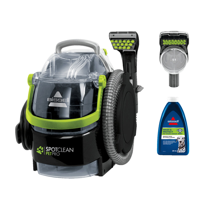 BISSELL SpotClean Pet Pro 750W Fleckenreiniger - Schwarz/Grün 15585