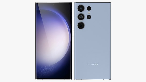 Samsung Galaxy S23 Ultra SM-S918B/DS - 512GB - Sky Blue Vorführ Gerät / B-Ware