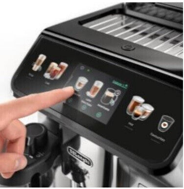 DeLonghi ECAM 450.55.S Eletta Explore 1,8 L Kaffeevollautomat - Schwarz/Silber