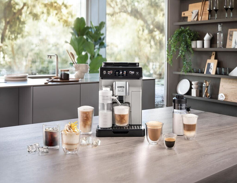 DeLonghi Kaffeevollautomat ECAM450.65.S Eletta Explora Cold Brew