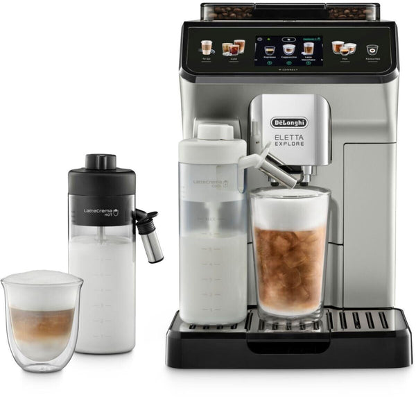 DeLonghi Kaffeevollautomat ECAM450.65.S Eletta Explora Cold Brew