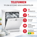 Telefunken TF-DW-6Y1CWE Geschirrspüler