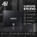 Samsung 870 EVO 1TB 2,5 Zoll SATA SSD – Neu und originalversiegelt, EDV-4U