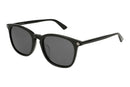 Gucci GG0154SA 001 BlackBlackGrey Sonnebrille