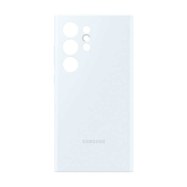 SAMSUNG Silicone Case, Backcover, Samsung, Galaxy S24 Ultra, White