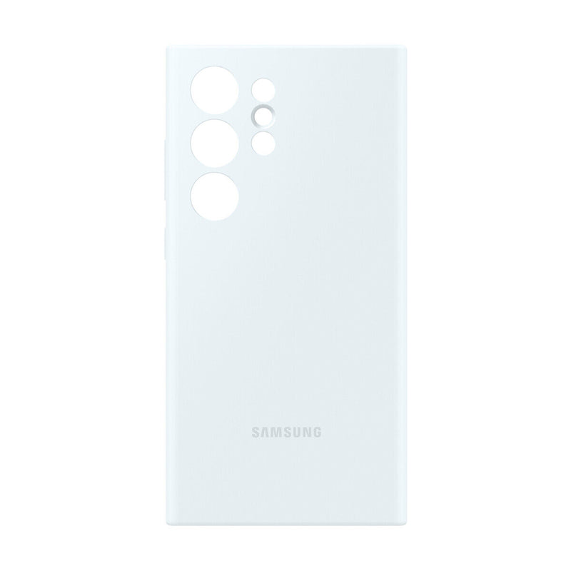 SAMSUNG Silicone Case, Backcover, Samsung, Galaxy S24 Ultra, White