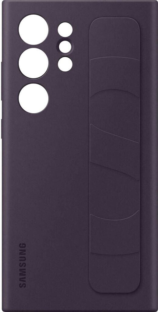 SAMSUNG Standing Grip Case, Backcover, Samsung, Galaxy S24 Ultra, Dark Violet